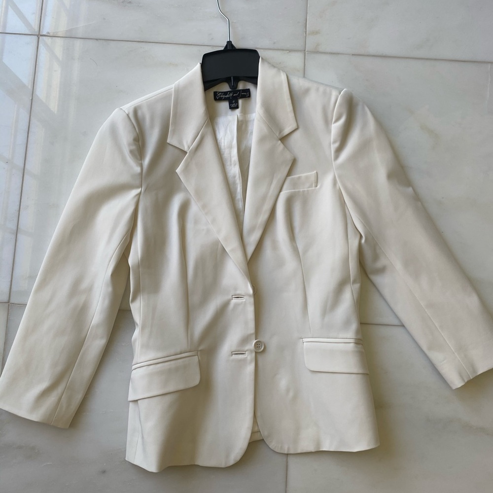 White blazer